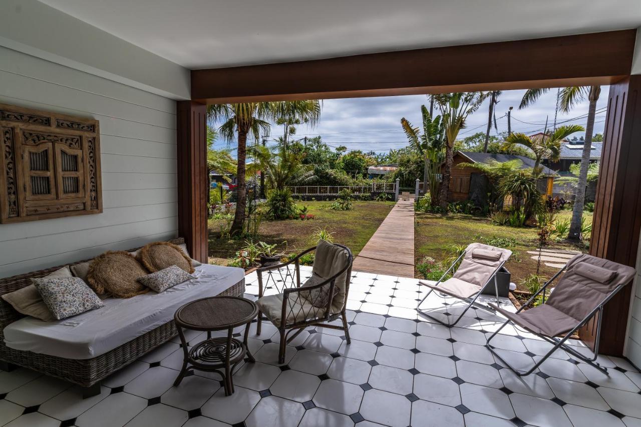 Magnifique Villa Creole Villa Ti Bout Bois Avec Cheminee Au Tevelave Les Avirons Exteriér fotografie