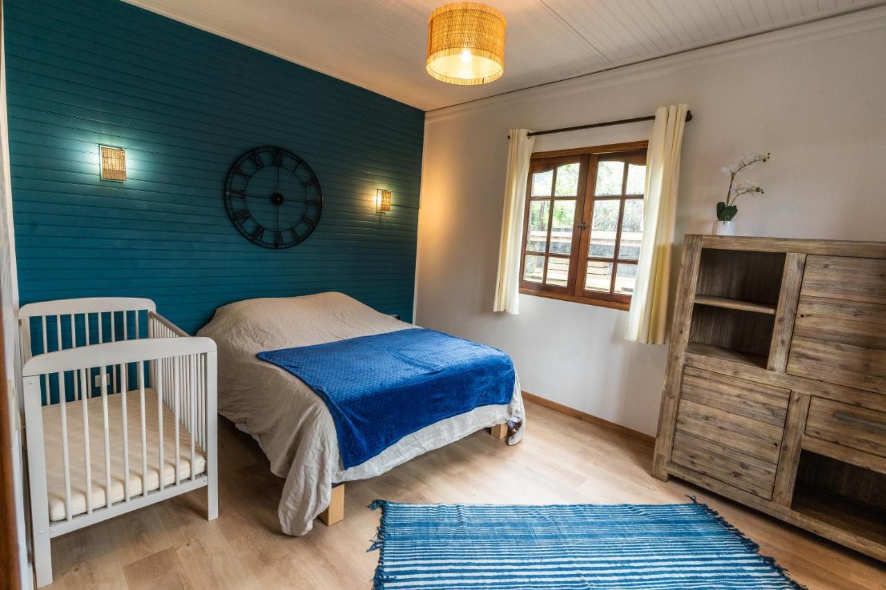 Magnifique Villa Creole Villa Ti Bout Bois Avec Cheminee Au Tevelave Les Avirons Exteriér fotografie