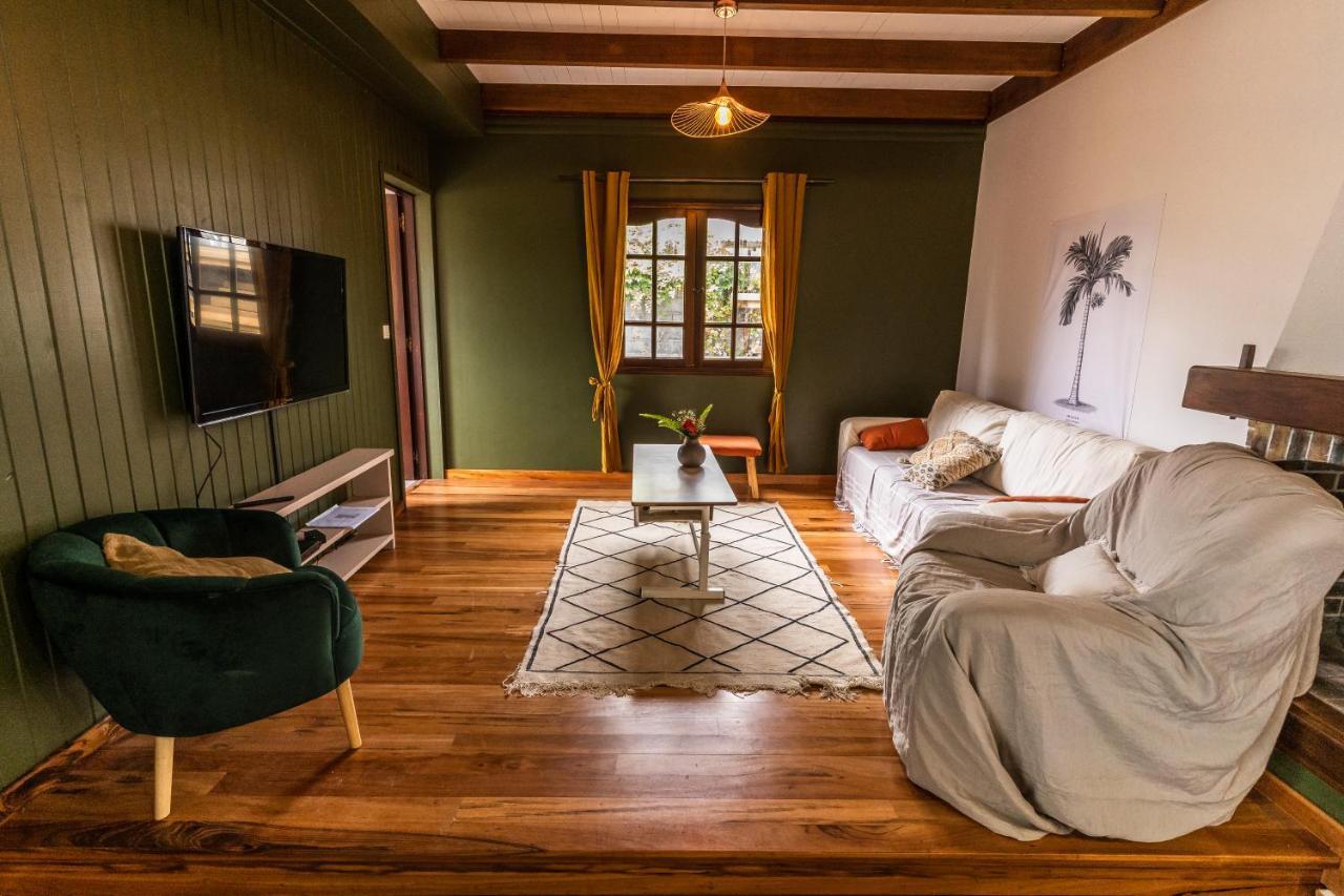 Magnifique Villa Creole Villa Ti Bout Bois Avec Cheminee Au Tevelave Les Avirons Exteriér fotografie