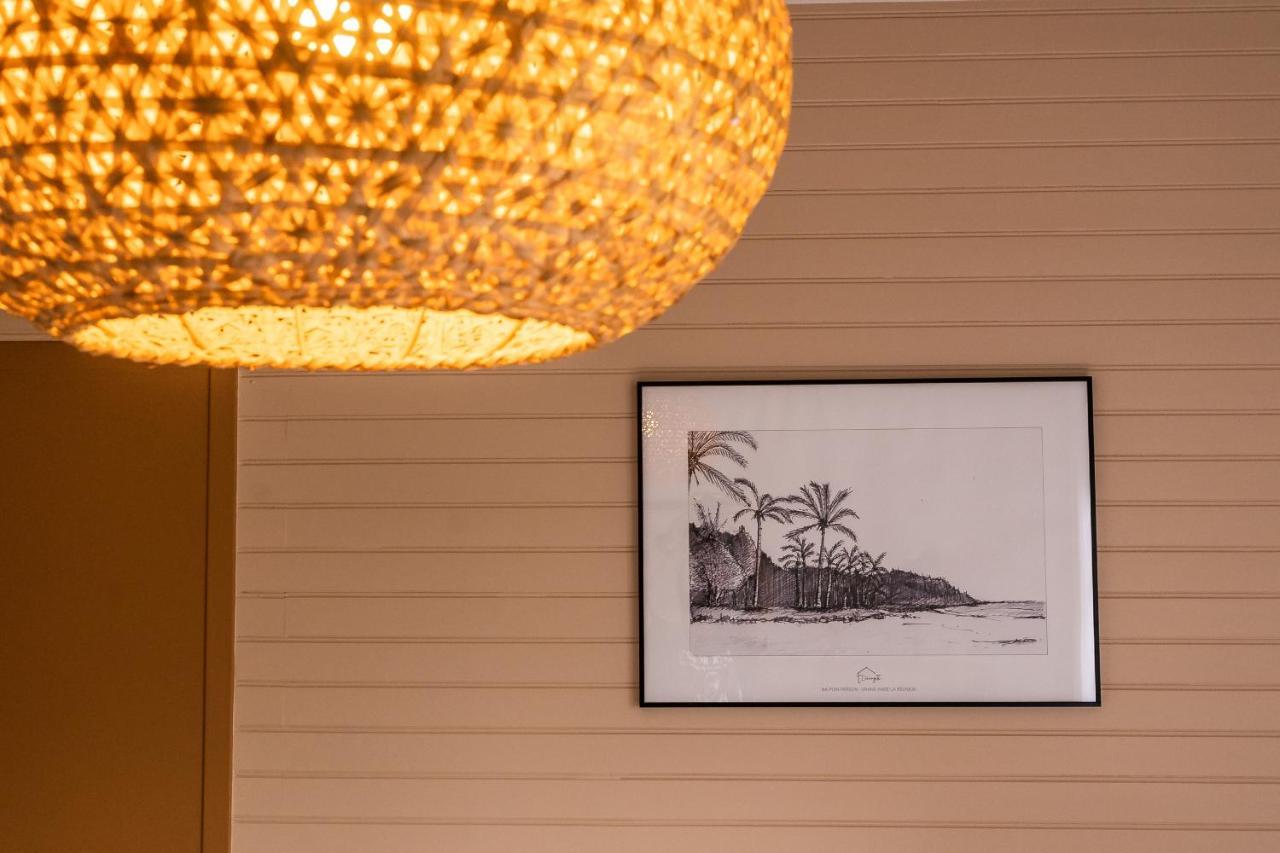 Magnifique Villa Creole Villa Ti Bout Bois Avec Cheminee Au Tevelave Les Avirons Exteriér fotografie