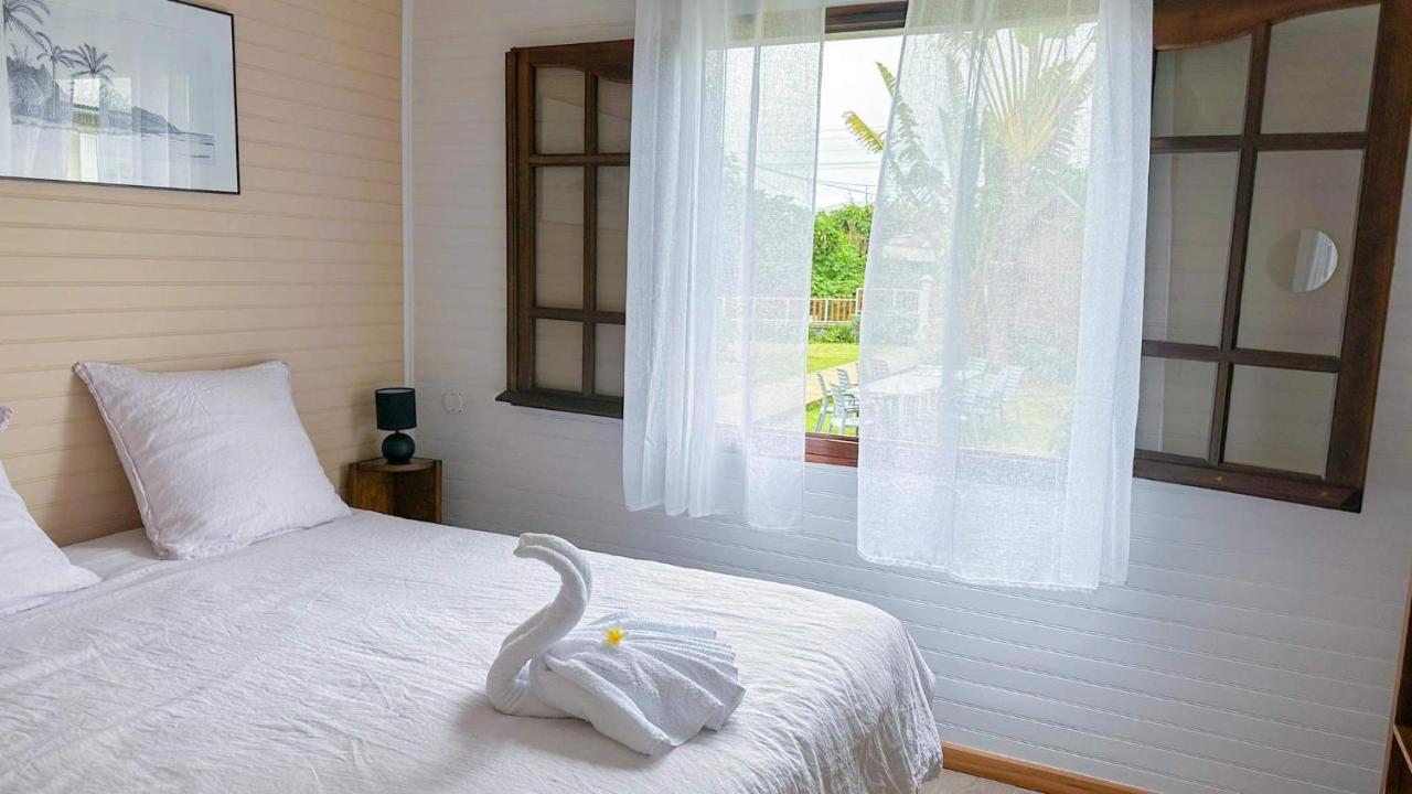 Magnifique Villa Creole Villa Ti Bout Bois Avec Cheminee Au Tevelave Les Avirons Exteriér fotografie